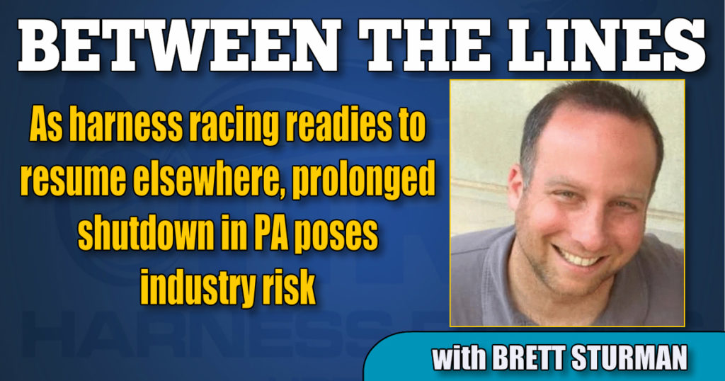 As harness racing readies to resume elsewhere, prolonged shutdown in PA poses industry risk
