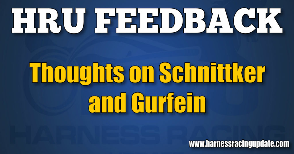 Thoughts on Schnittker and Gurfein