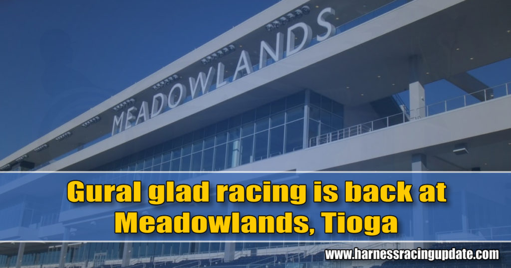 Gural glad racing is back at Meadowlands, Tioga