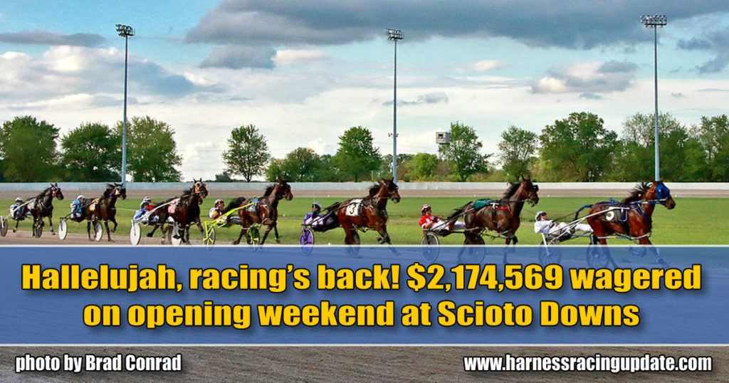 $2,174,569 wagered on opening weekend at Scioto Downs