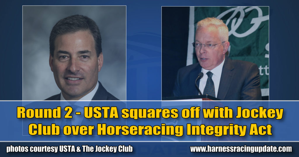 Round 2 — USTA squares off with Jockey Club over Horseracing Integrity Act