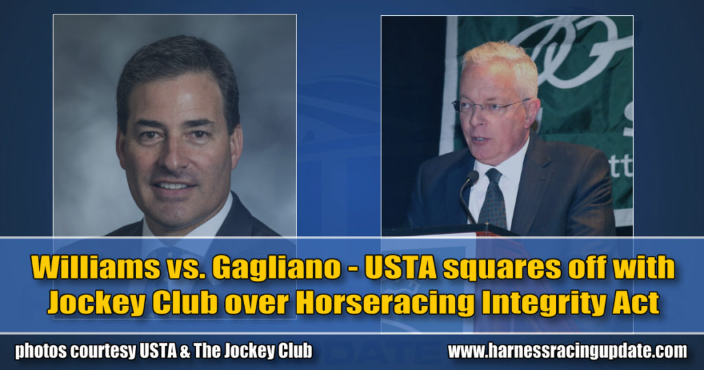 Williams vs. Gagliano — USTA squares off with Jockey Club over Horseracing Integrity Act