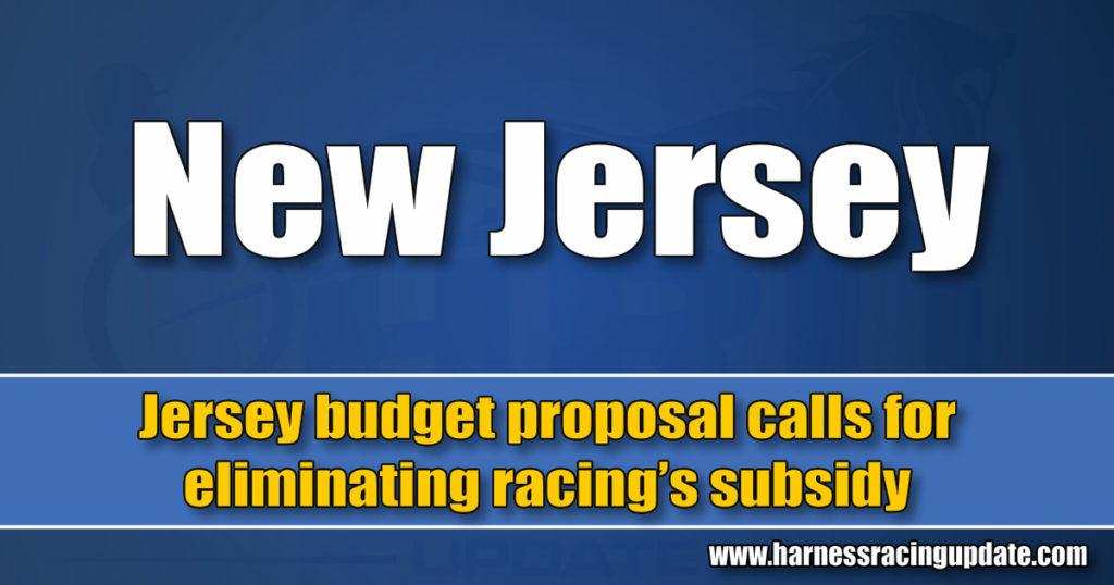 Jersey budget proposal calls for eliminating racing’s subsidy