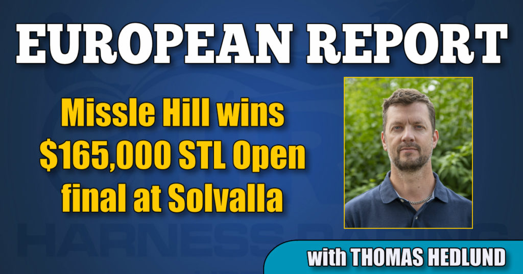Missle Hill wins $165,000 STL Open final at Solvalla