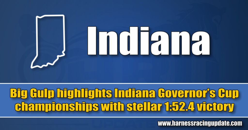 Big Gulp highlights Indiana Governor’s Cup championships with stellar 1:52.4 victory