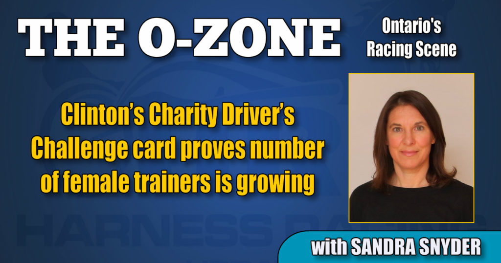 Clinton’s Charity Driver’s Challenge card proves number of female trainers is growing