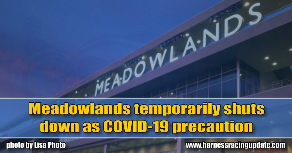 Meadowlands temporarily shuts down as COVID-19 precaution