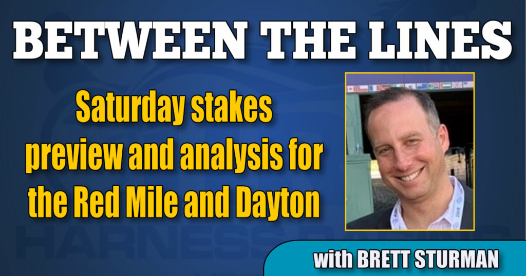 Saturday stakes preview and analysis for the Red Mile and Dayton