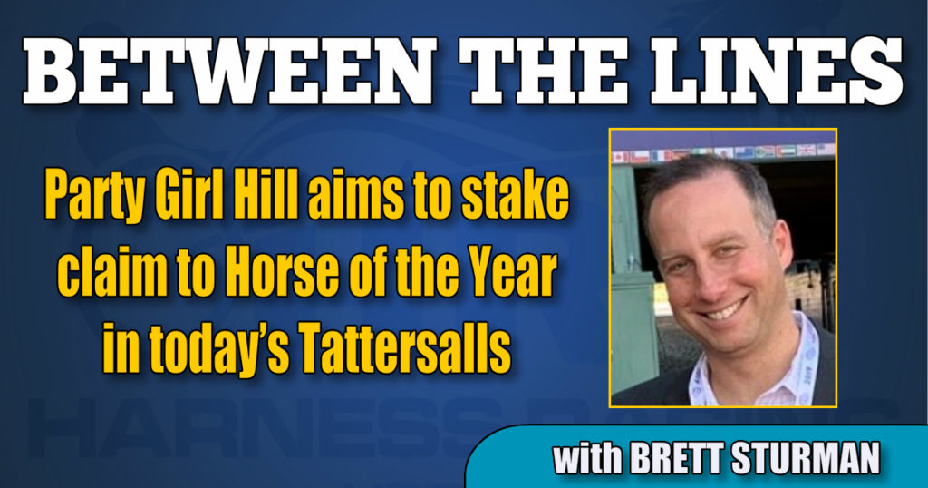 Party Girl Hill aims to stake claim to Horse of the Year in today’s Tattersalls