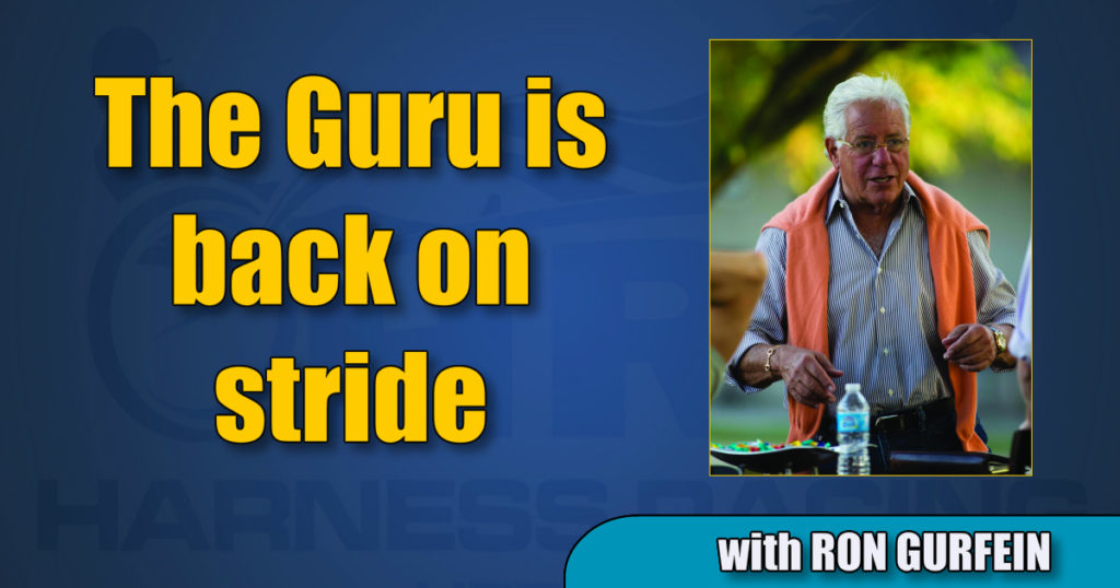 The Guru is back on stride