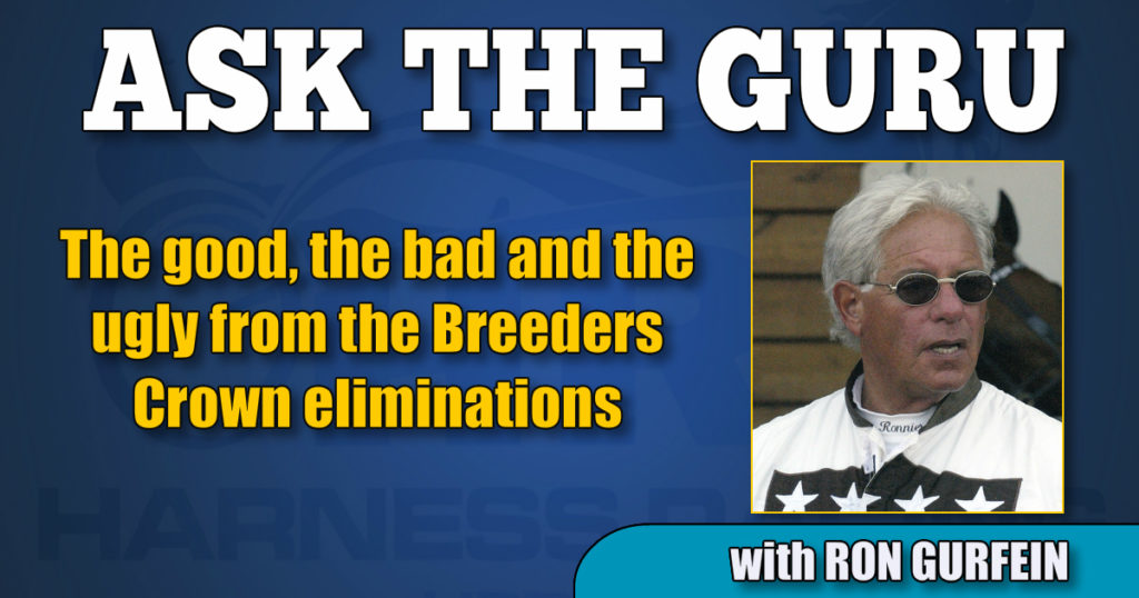 The good, the bad and the ugly from the Breeders Crown eliminations