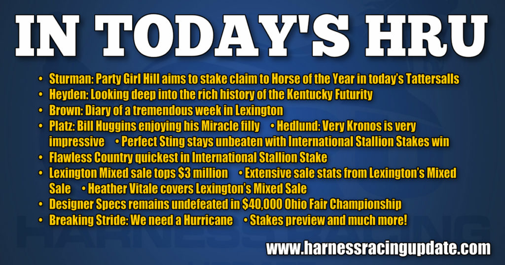 Diary of a tremendous week in Lexington