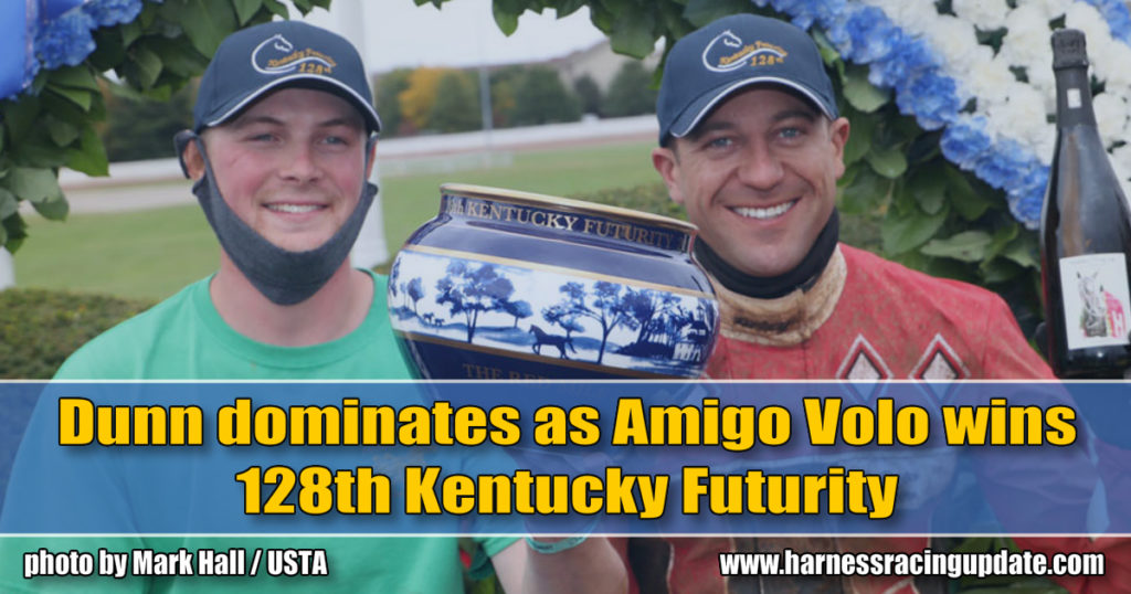 Dunn dominates as Amigo Volo wins 128th Kentucky Futurity