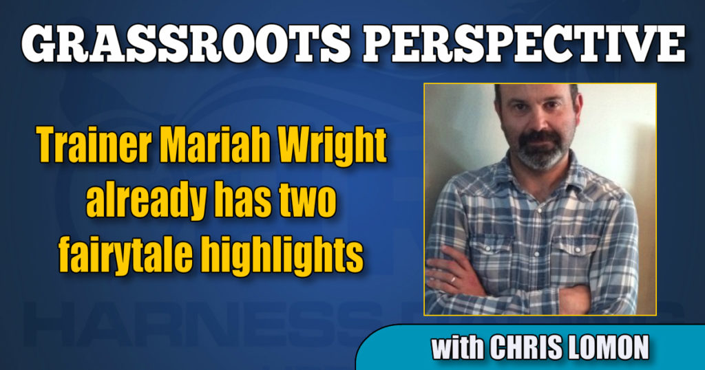 Trainer Mariah Wright already has two fairytale highlights