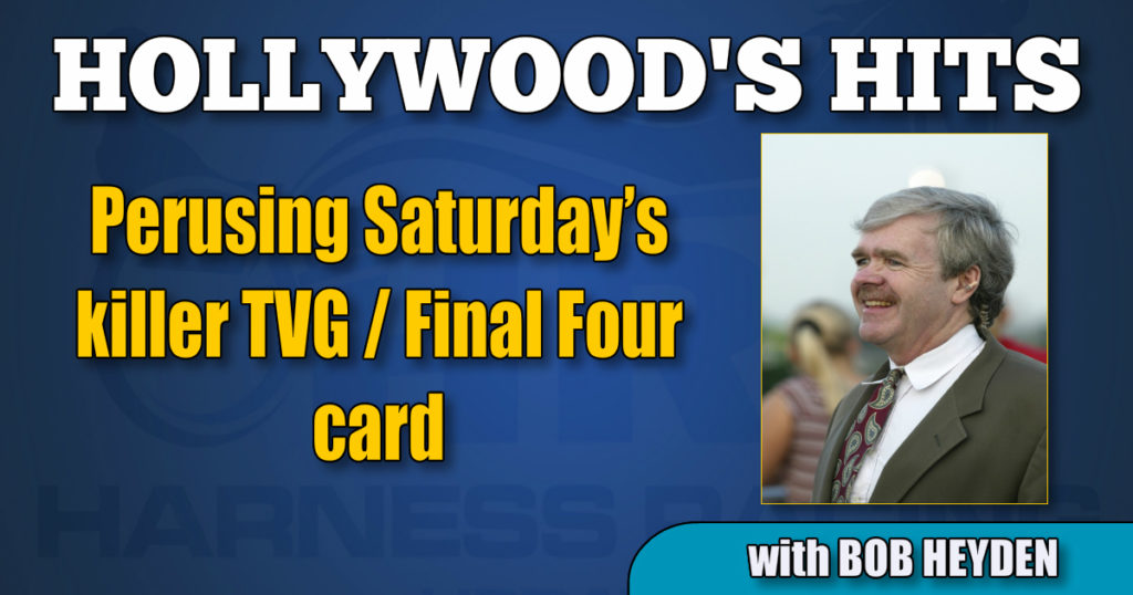 Perusing Saturday’s killer TVG / Final Four card