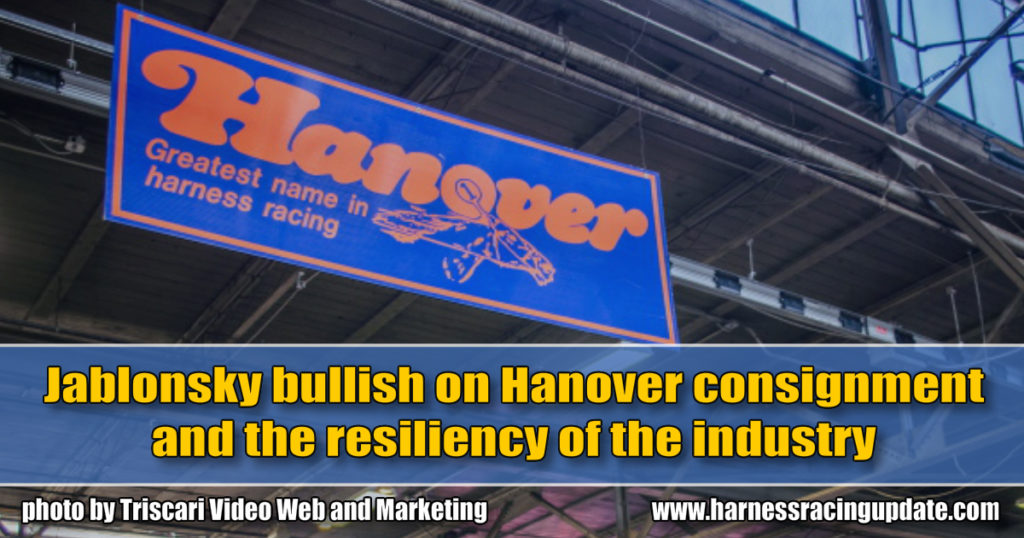 Jablonsky bullish on Hanover consignment and the resiliency of the industry