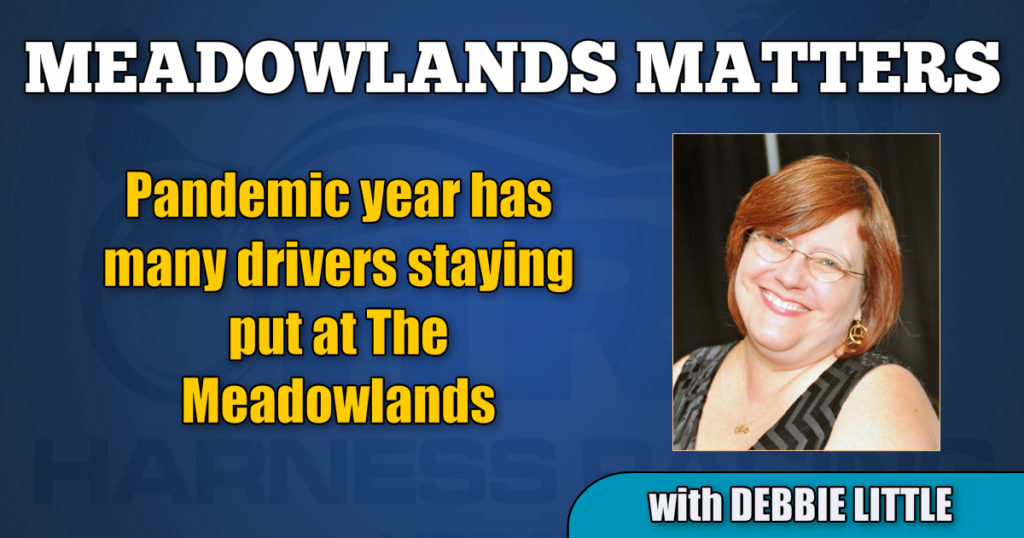 Pandemic year has many drivers staying put at The Meadowlands