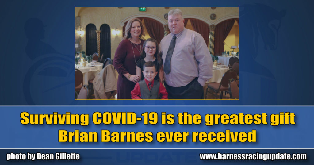 Surviving COVID-19 is the greatest gift Brian Barnes ever received