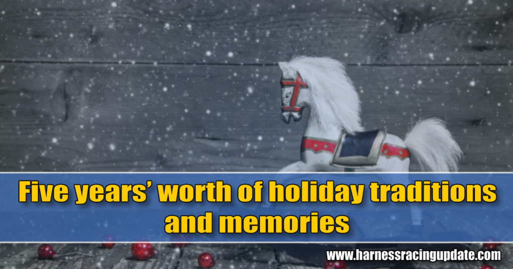 Five years’ worth of holiday traditions and memories