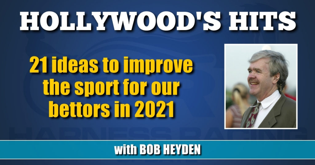 21 ideas to improve the sport for our bettors in 2021