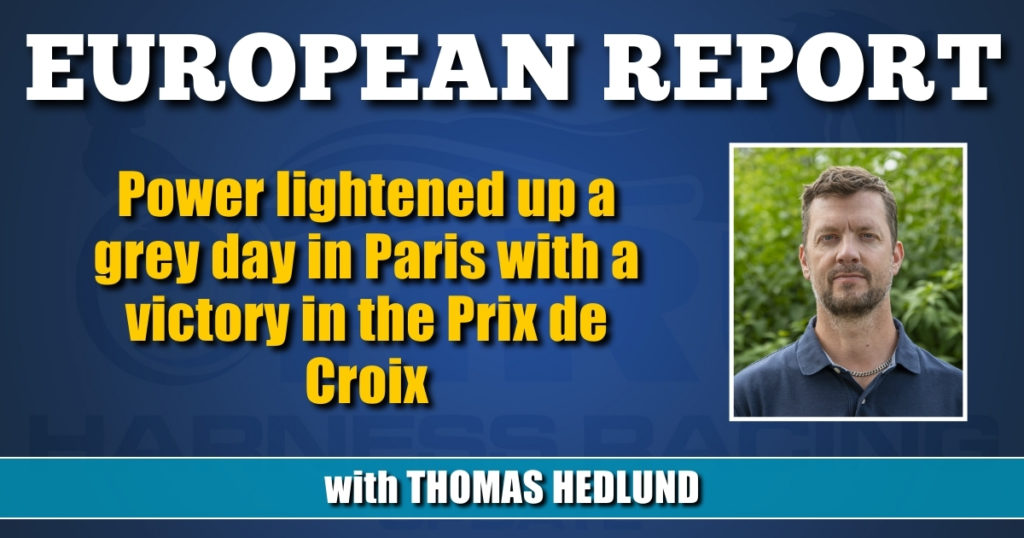 Power lightened up a grey day in Paris with a victory in the Prix de Croix