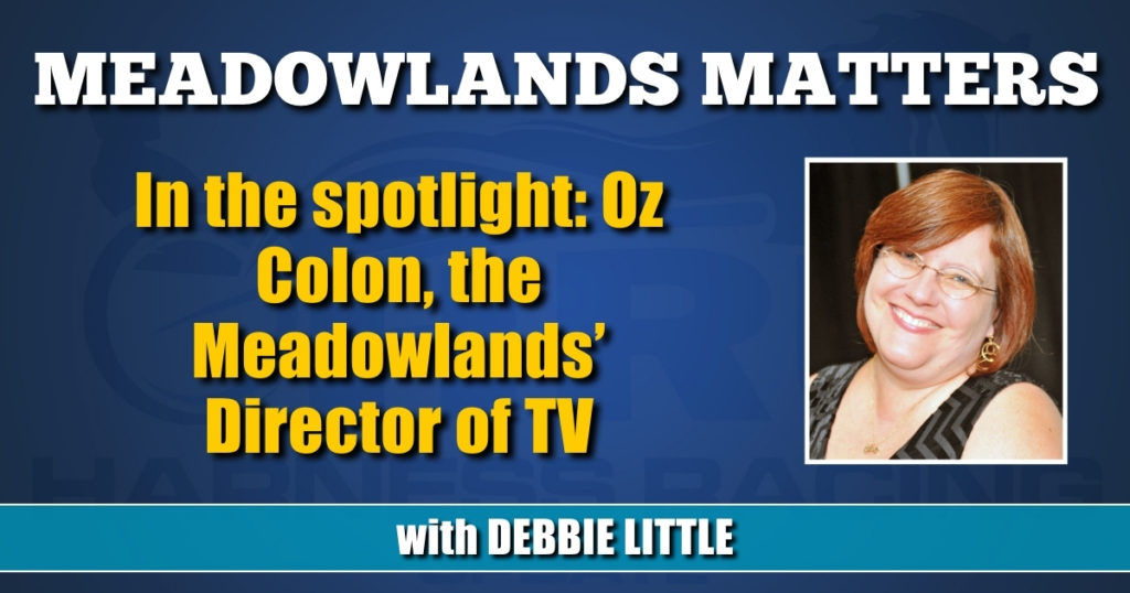 In the spotlight: Oz Colon, the Meadowlands’ Director of TV