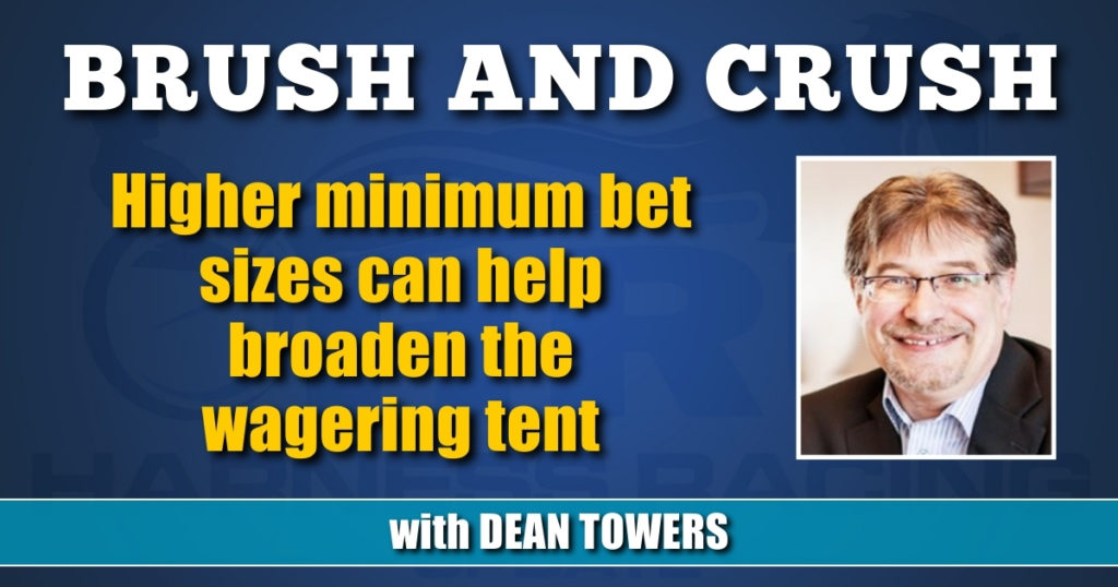 Higher minimum bet sizes can help broaden the wagering tent
