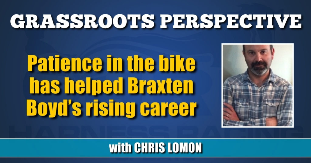 Patience in the bike has helped Braxten Boyd’s rising career