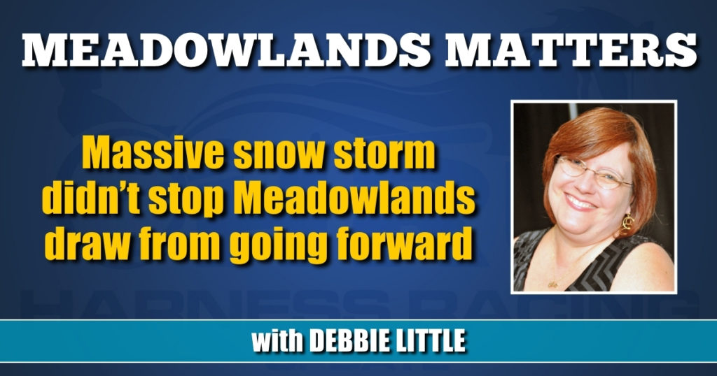 Massive snow storm didn’t stop Meadowlands draw from going forward