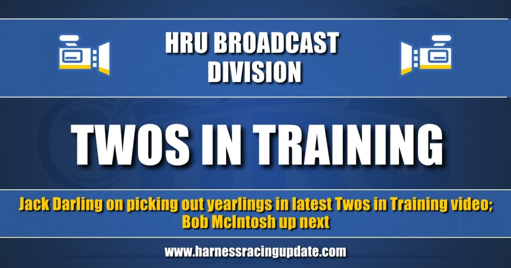 Jack Darling on picking out yearlings in latest Twos in Training video; Bob McIntosh up next