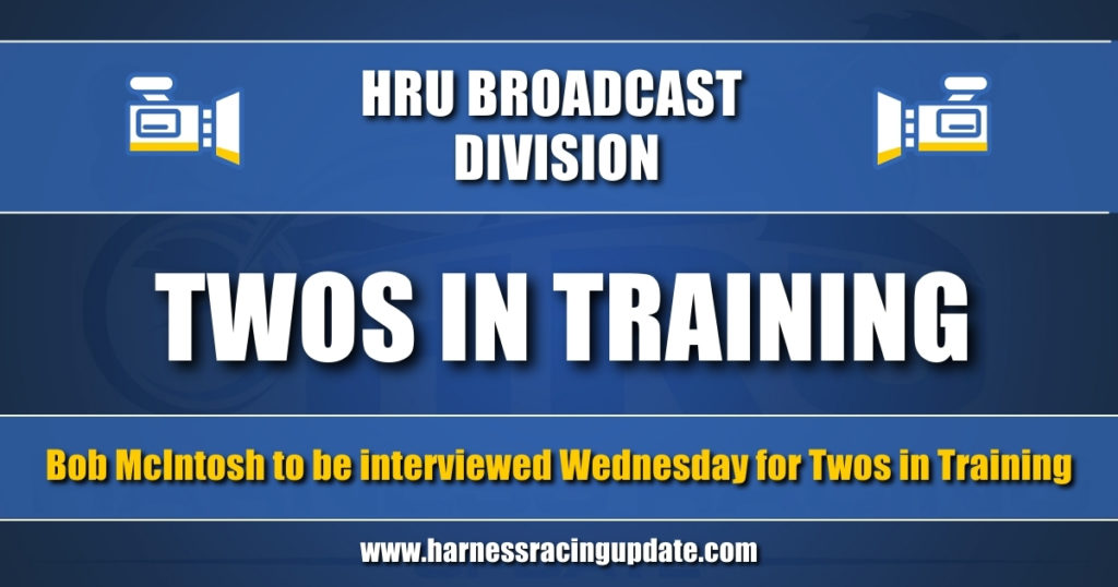 Bob McIntosh to be interviewed Wednesday for Twos in Training