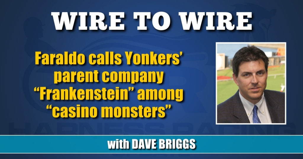 Faraldo calls Yonkers’ parent company “Frankenstein” among “casino monsters”