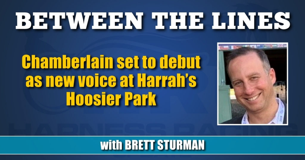 Chamberlain set to debut as new voice at Harrah’s Hoosier Park