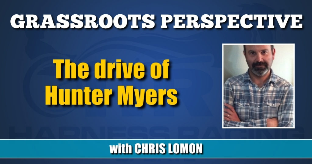 The drive of Hunter Myers