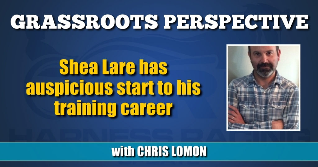 Shea Lare has auspicious start to his training career