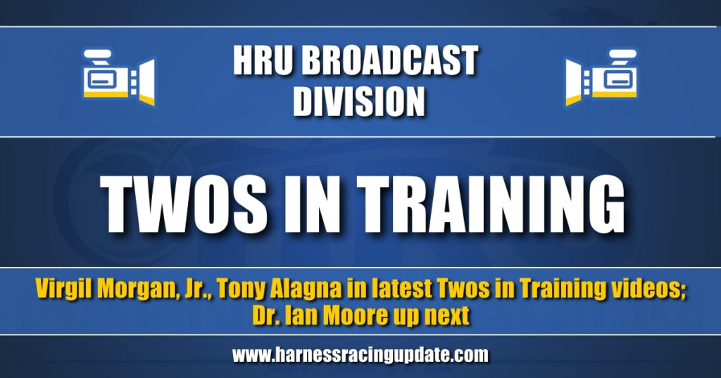 Virgil Morgan, Jr., Tony Alagna in latest Twos in Training videos; Dr. Ian Moore up next