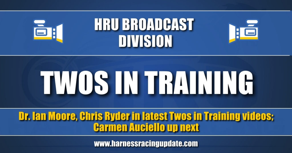 Dr. Ian Moore, Chris Ryder in latest Twos in Training videos; Carmen Auciello up next