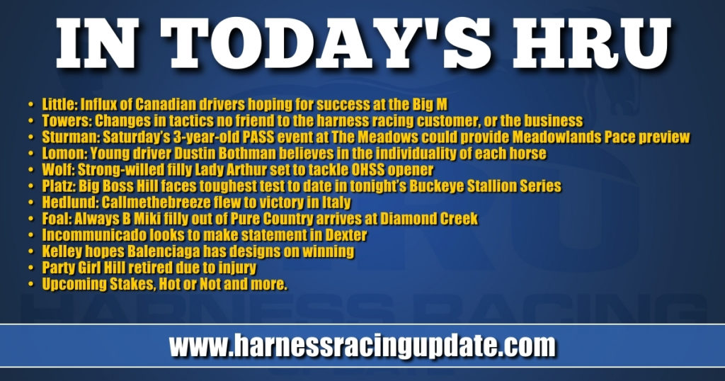 Changes in tactics no friend to the harness racing customer