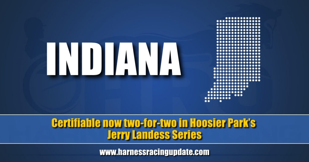 Certifiable now two-for-two in Hoosier Park’s Jerry Landess Series