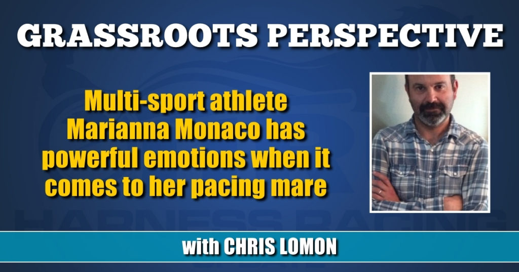 Multi-sport athlete Marianna Monaco has powerful emotions when it comes to her pacing mare