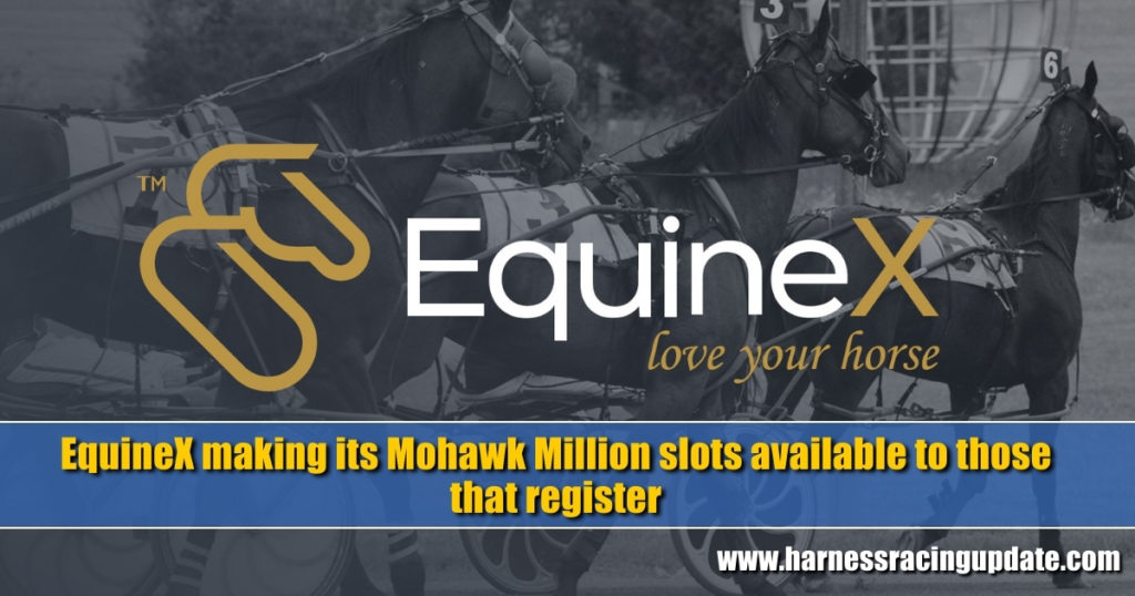 EquineX making its Mohawk Million slots available to those that register