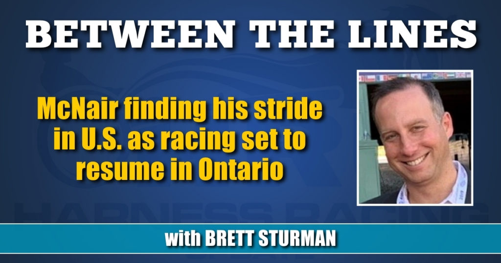 McNair finding his stride in U.S. as racing set to resume in Ontario