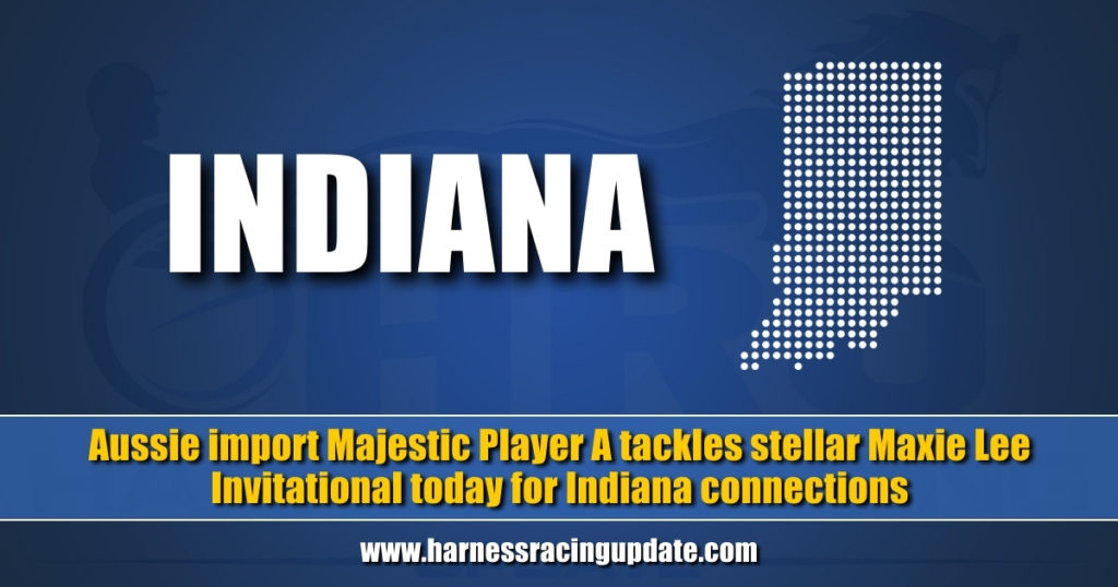 Aussie import Majestic Player A tackles stellar Maxie Lee Invitational today for Indiana connections