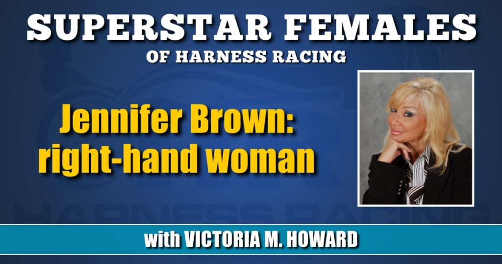 Jennifer Brown: right-hand woman