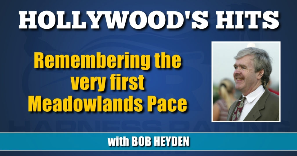 Remembering the very first Meadowlands Pace