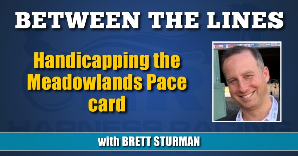 Handicapping the Meadowlands Pace card