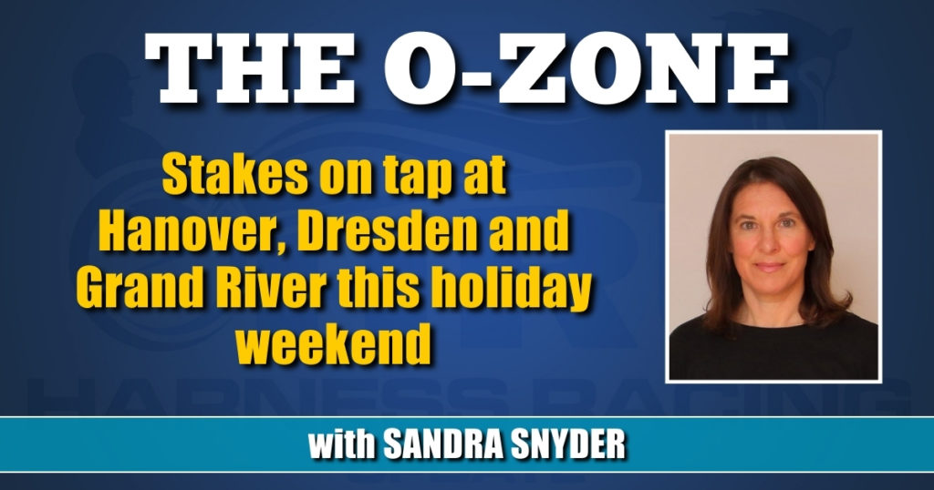 Stakes on tap at Hanover, Dresden and Grand River this holiday weekend