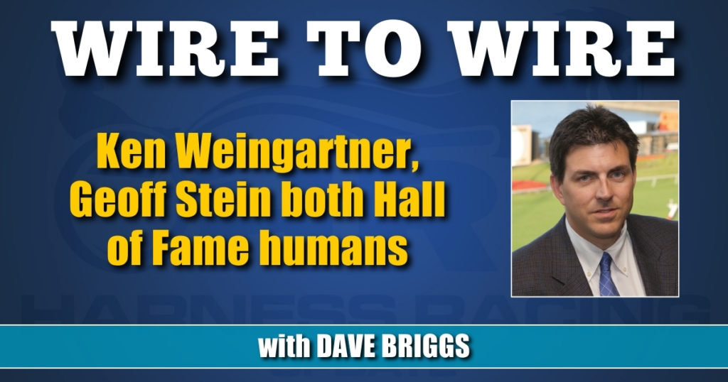 Ken Weingartner, Geoff Stein both Hall of Fame humans