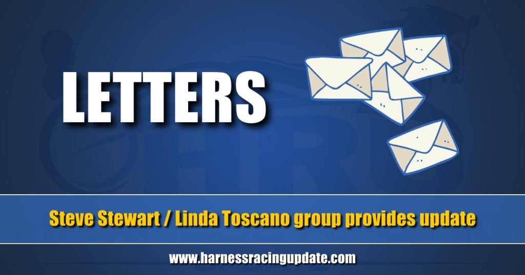 Steve Stewart / Linda Toscano group provides update
