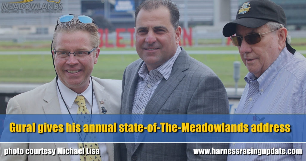 Gural gives his annual state-of-The-Meadowlands address